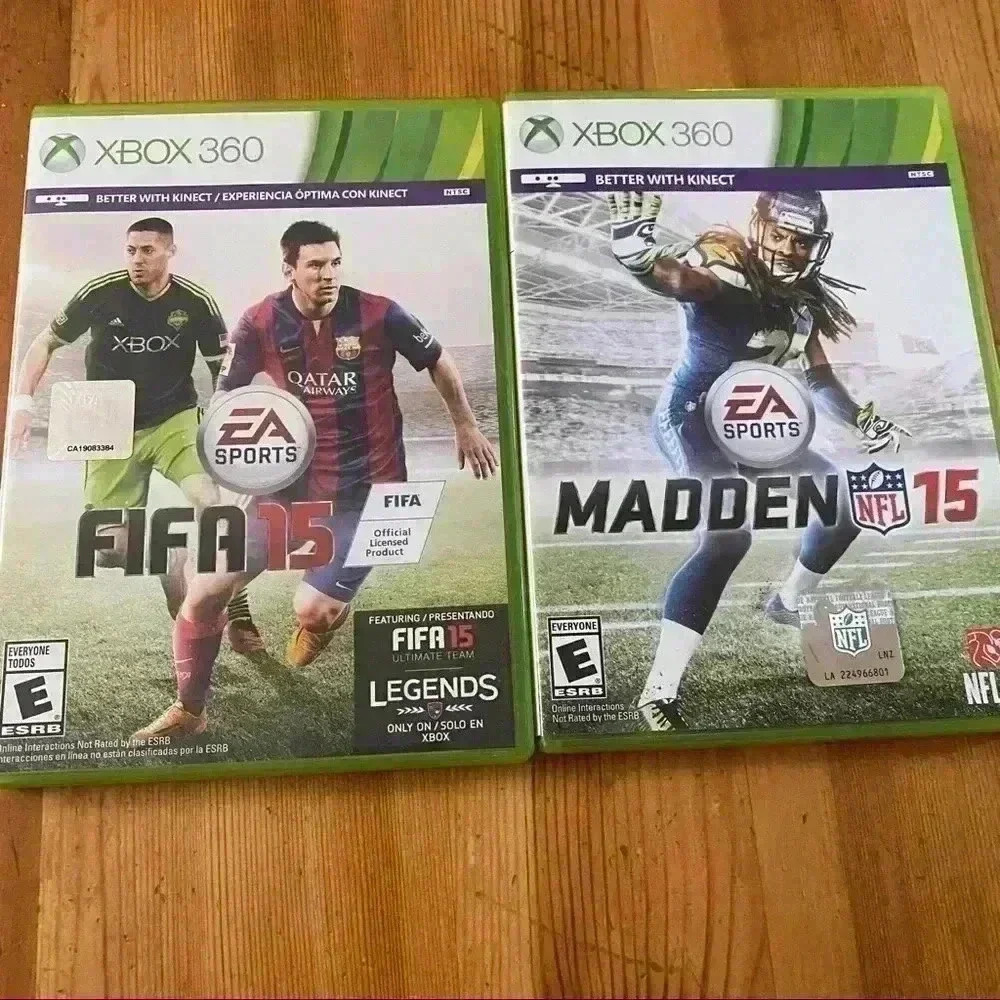 FIFA 15 & Madden 15 on Xbox 360